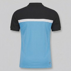 Camisa Polo Grêmio Piquet Tricolor FutFanatics Masculina - Foto 5