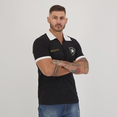 Kit de 2 Camisas do Botafogo Vintage FutFanatics Masculina - Foto 6