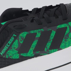 Tênis Minecraft Fortarun adidas Infantil - Foto 7