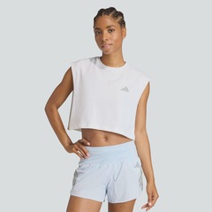 Camiseta adidas Run Ess Crop Feminina - Foto 1