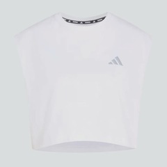 Camiseta adidas Run Ess Crop Feminina - Foto 4