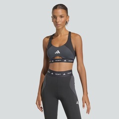 Top adidas Techfit Workout Feminino - Foto 1