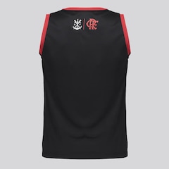 Camiseta Regata Flamengo Presença FutFanatics Infantil - Foto 2