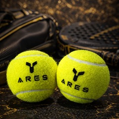 Bolas de Padel Ares Titan Orb Tubo c/ 3 unidades - Foto 2