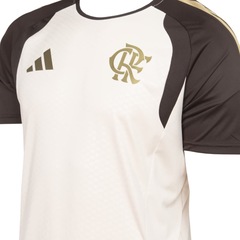 Camiseta do Flamengo Treino adidas - Masculina - Foto 3