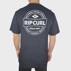 Camiseta Rip Curl Staple Black - Masculino - Foto 4
