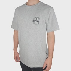 Camiseta Rip Curl Staple Grey Marle - Masculina - Foto 3