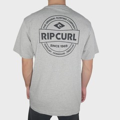 Camiseta Rip Curl Staple Grey Marle - Masculina - Foto 4