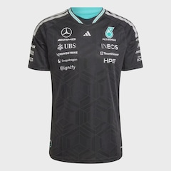 Camisa adidas Authentic Mercedes AMG Petronas F1 Team - Masculino - Foto 3