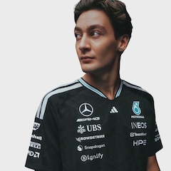 Camisa adidas Authentic Mercedes AMG Petronas F1 Team - Masculino - Foto 4