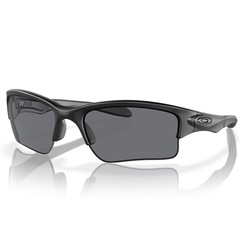 Óculos de Sol Unissex Oakley Quarter Jacket Matte Black Grey - Foto 1