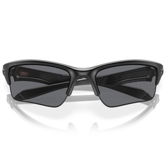 Óculos de Sol Unissex Oakley Quarter Jacket Matte Black Grey - Foto 7