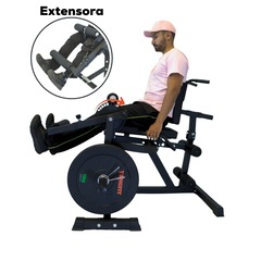 Cadeira Extensora e Mesa Flexora Perna Glúteo Yangfit 4 em 1 - Foto 5