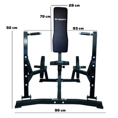 Supino Vertical Reto Yangfit Máquina Articulada Chest Press - Foto 6
