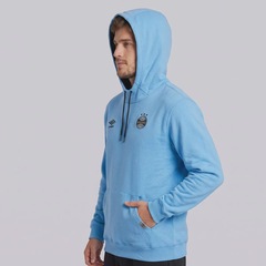Blusão Moletom do Grêmio Viagem 2025 Umbro Masculino - Foto 2
