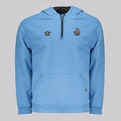 Blusão Moletom do Grêmio Viagem 2025 Umbro Masculino - Foto 4
