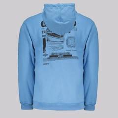 Blusão Moletom do Grêmio Viagem 2025 Umbro Masculino - Foto 5