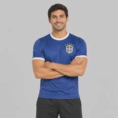 Camisa Brasil Canarinho FutFanatics Masculina - Foto 3