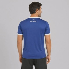 Camisa Brasil Canarinho FutFanatics Masculina - Foto 4