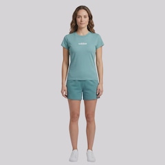 Camiseta adidas Linear SJ Feminina - Foto 4