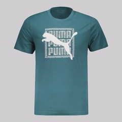 Camiseta Puma Graphic Wording Masculina - Foto 4