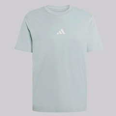 Camiseta adidas Small Logotipo Masculina - Foto 5