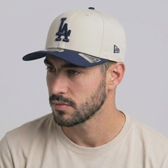 Boné Aba Curva New Era MLB Los Angeles Dodgers Sandy Sea Unissex - Foto 5