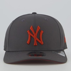 Boné Aba Curva New Era MLB New York Yankees Prolight Graphite Unissex - Foto 2