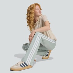 Calça adidas Flare Train Essentials Três Listras Infantil - Foto 5
