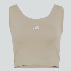 Camiseta Regata adidas Small Logo Feminina - Foto 6