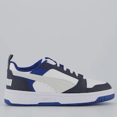 Tênis Puma Rebound V6 LO Infantil - Foto 1