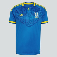 Camisa da Ucrânia Away 2026 adidas Masculino - Foto 4