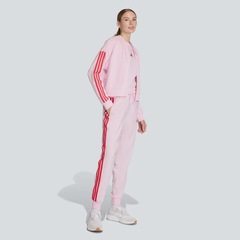 Jaqueta adidas 3 Stripes com Capuz Feminina - Foto 3