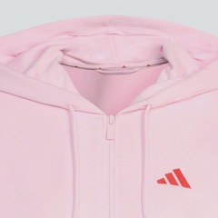 Jaqueta adidas 3 Stripes com Capuz Feminina - Foto 4