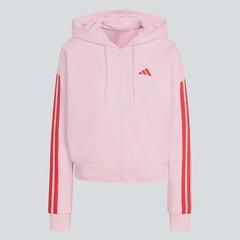 Jaqueta adidas 3 Stripes com Capuz Feminina - Foto 5