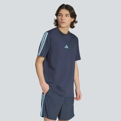 Camiseta adidas 3 Listras SJ Masculina - Foto 1