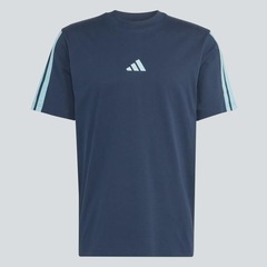 Camiseta adidas 3 Listras SJ Masculina - Foto 4