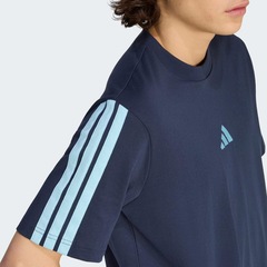 Camiseta adidas 3 Listras SJ Masculina - Foto 6
