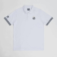 Camisa Polo do Santos Viagem 2026 Umbro Masculina - Foto 1