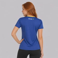 Camisa Brasil Samba Feminina - Foto 4
