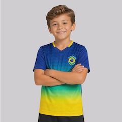 Camisa Brasil Samba Infantil - Foto 4