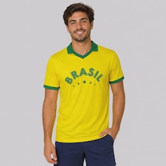 Camisa Brasil Seleça Masculina - Foto 1