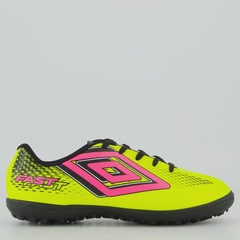 Chuteira de Society Infantil Umbro Fast II - Foto 1