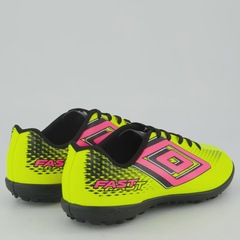 Chuteira de Society Infantil Umbro Fast II - Foto 3