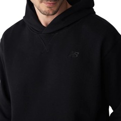 Moletom Masculino New Balance Capuz Athletics Small Logo - Foto 4