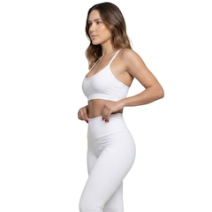 Top Fitness Alça Fina Vekyo Nadador - Feminino - Foto 2