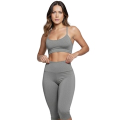 Top Fitness Alça Fina Vekyo Nadador - Feminino - Foto 1