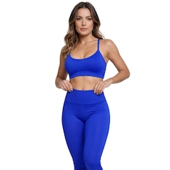 Top Fitness Alça Fina Vekyo Nadador - Feminino - Foto 1