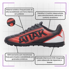 Chuteira Society Adulto Umbro Attak Iii - Foto 7