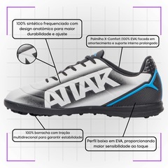 Chuteira Society Adulto Umbro Attak Iii - Foto 5